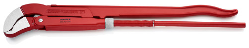 Pipe wrench 3", S-shaped thin sponges, Ø120 mm (4 3/4"), L-680 mm, Cr-V