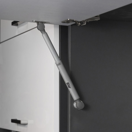 Gas lift upper 60N with locking in any position grey AKS