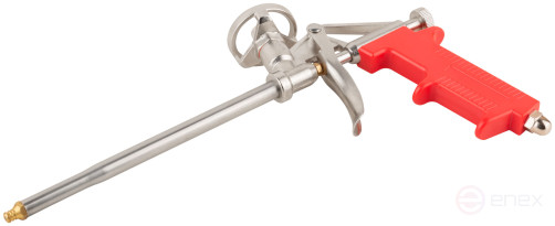Mounting foam gun, aluminum body