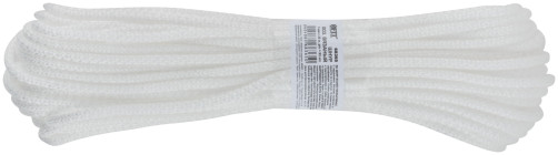 Knitted polypropylene cord with a core of 5 mm x 20 m, r/n = 93 kgf