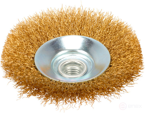 Ear cleaning brush flat D-100mm M14*2 (Avtodor) 44046