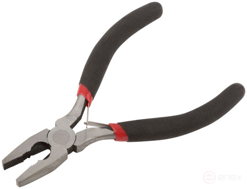 Combination pliers "mini", black handles 120 mm