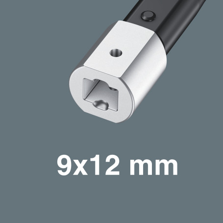 7771 Nozzle offset ring spanner 9 mm beneath the seat 9x12 mm for torque wrench Click-Torque X series and XP