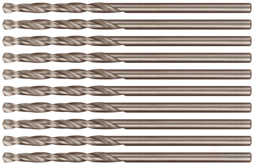 Сверло по металлу Cutop Profi с кобальтом 5%, 2 x 49 мм (10 шт)