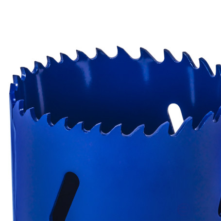 Коронка биметаллическая ПРАКТИКА 57 мм (1шт), клипса (036-001)