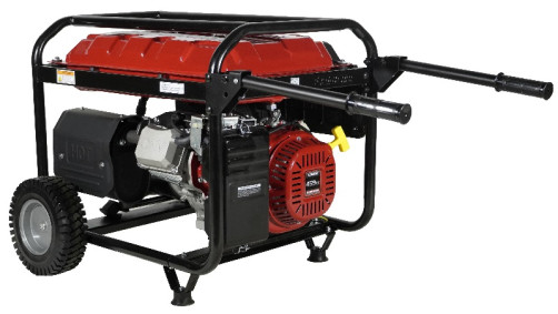 Loncin LC10000D-AS generator, 3-phase (with unlimited power in 1- and 3-phase mode)