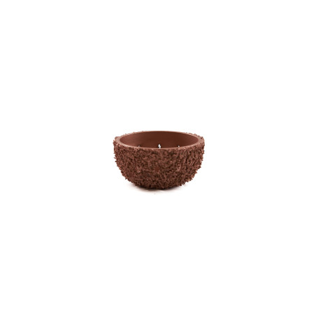 NS05-6418 Rough hemisphere, Ø55x25mm, AH 3/8"-24 thread, 18 Grit