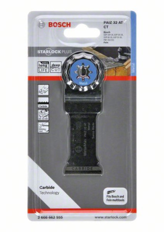 Submersible saw blade Carbide PAIZ 32 AT Metal 50 x 32 mm