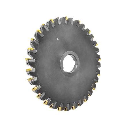 Three-sided milling cutter 315x16-19x60 with mechanical fastening 4gr pl-h SPMT 120408 Z=32 (2x16) AS290-315.1619.16.D60 NOX "Russian Tool" (RI)