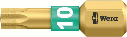 867/1 BDC TORX® бита биторсионная, алмазное покрытие, хвостовик 1/4" C 6.3, TX 10 x 25 мм