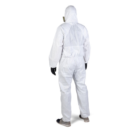 Protective coverall Jeta Safety JPC65 made of non-woven fabric, 55% polyethylene 45% polypropylene - XXXL