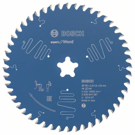 Expert for Wood saw blade 190 x 2.4 mm, 48