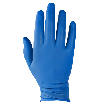 KleenGuard® G10 Nitrile Gloves Arctic Blue Nitrile - 24cm, single design for both hands / Blue /XL (10 dispenser packs x 180 pcs.)