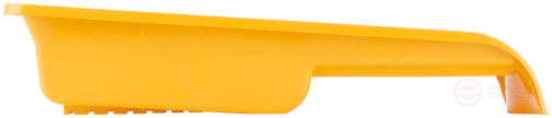 Yellow paint tray 350x170 mm, pedal for fixing