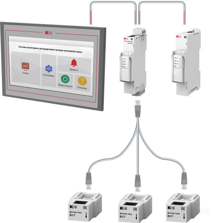 KSM-M3 Multipoint Electricity Monitoring Device-1-3-1- 1000A-380V-3-2