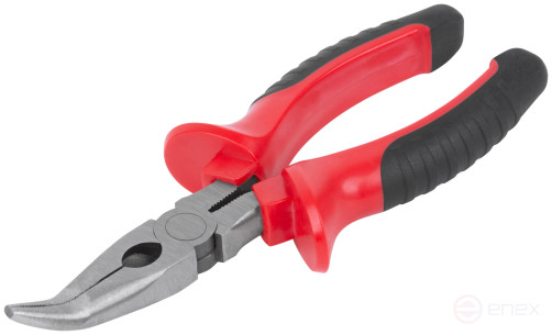 Утконосы "Оптима", двухцветные обрезиненные ручки, полированная сталь 165 мм