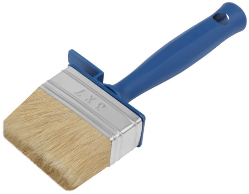 Макловица, натур.светлая щетина, пластиковый корпус, полая ручка, "мини" 30 х 70 мм