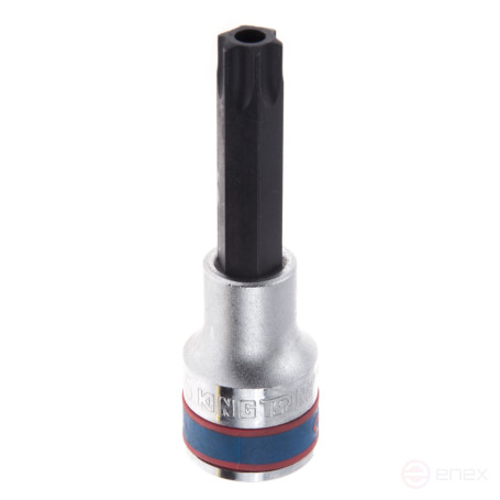 Насадка (бита) торцевая 1/2", Torx, T55, L = 80 мм, с отверстием KING TONY 403755