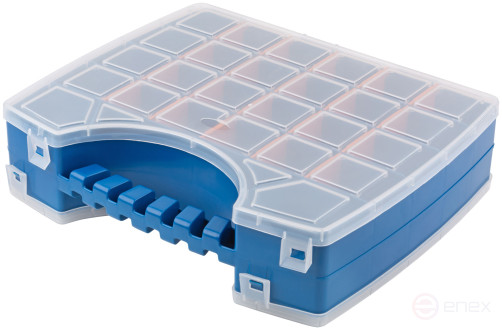 Органайзер двухсторонний 330×275×85 мм, 56 отделений