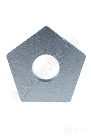 PNUM110408Т5К10(YT5)(Н30) Пластина пятигранная сменная шлифованная ИПК