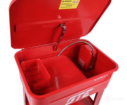 Установка для мойки деталей с электрическим насосом 75л GTE