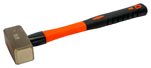 IB Sledgehammer of German type (aluminum/bronze), fiberglass handle, 2000 g