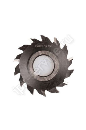 Trekhstor disc milling cutter. different types. tooth 80x08x27 Z=14 type 2 R6M5