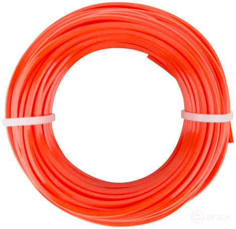 Fishing line for garden trimmers "Zvezdochka" 2,4 mm x 15 m