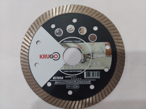 Diamond Turbo Ceramic disc for USM 230 x 1.8 x 22.23 x 10 mm, KRUGO