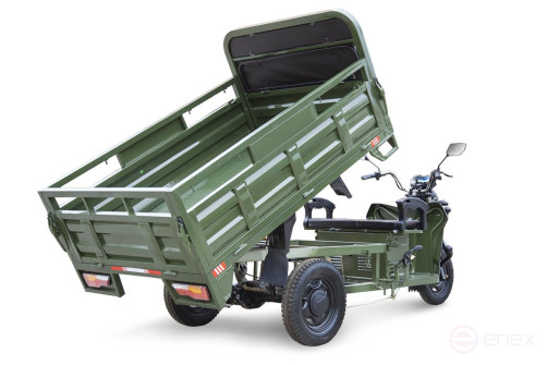Грузовой электротрицикл Rutrike D4 NEXT 1800 60V1500W, черный