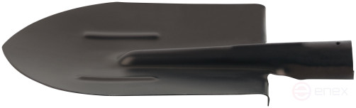 Bayonet shovel without handle, lightweight, with stiffeners 195x350 mm