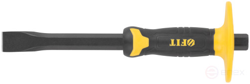 Зубило с пластиковым прорезиненным протектором 300х18х25 мм Профи