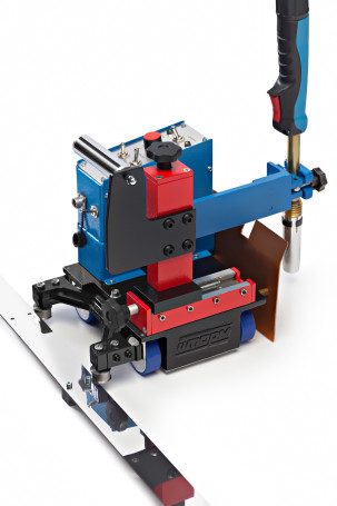 The movement mechanism of the burner for welding butt joints KS-3