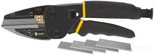 Multifunctional scissors with a Pro 255 mm anvil, 85 mm blade