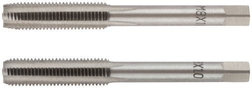 Metric taps, alloy steel, set of 2 pcs. M8x1.0 mm