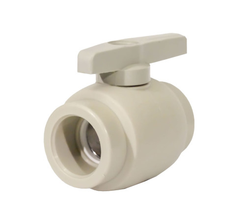 Ball valve PP-R 32mm grey (5/30)