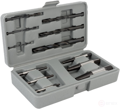 Набор экстракторов и сверл М3-М25 (12шт.пласт/ф) BERIL