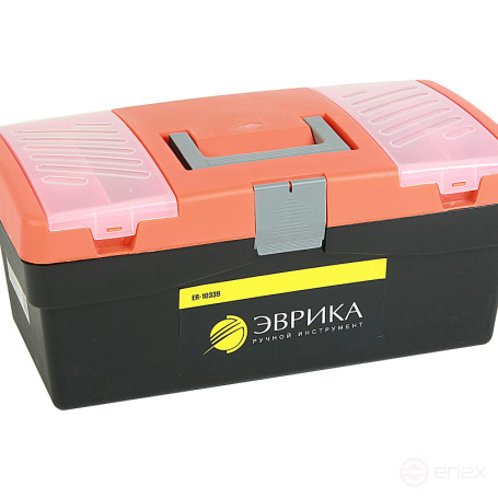 Ящик универсальный ER-10339 с лотком и 2 органайзерами на крышке 420х220х180мм ЭВРИКА /1/6