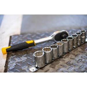 Ratchet handle STANLEY STMT82671-0, 1/2"-72 teeth with 9 heads