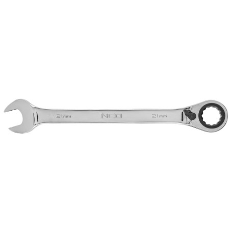 Key combined with ratchet 21 mm, 09-333
