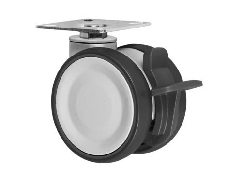 Set of wheels d 125 (2 swivel, 2 non-rotating)