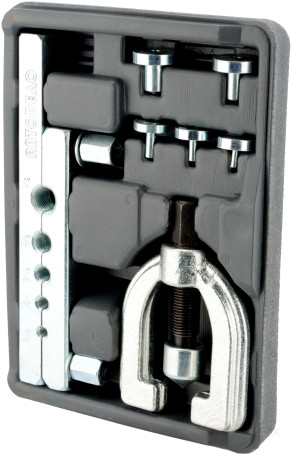 Tube flaring kit 7pr.type D,E(SAE) F(ISO)(4.8 -12.7mm) (Car BODY) 40414