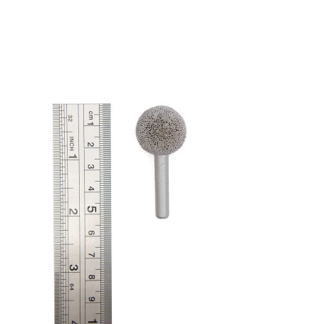 NS602 Rough ball, Ø22mm, 6.3mm pin, 230 Grit