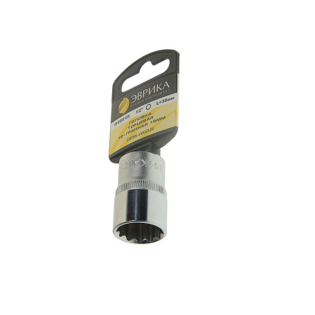 End head 19mm 1/2" 12-sided L=40mm on EUREKA holder ER-91312-12H /1/15