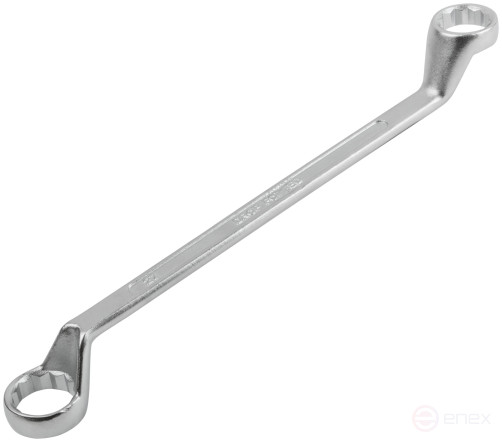 Ключ накидной "Хард", хромированное покрытие 24х27 мм