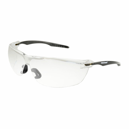 Safety glasses open O88 SURGUT CRYSTALINE® (2C-1.2 PC) with a soft nose guard, 30 pcs.
