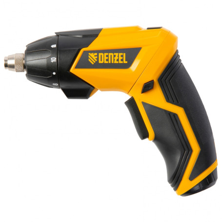 CSL-3.6-01 rechargeable screwdriver, Li-Ion, 3.6 V, 1.3 Ah, 200 rpm, with Denzel accessories