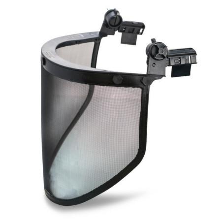 Protective face shield with mounting on a protective helmet CS/L STEEL, 20 pcs.