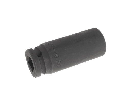 Головка торцевая ударная тонкостенная 12-гранная 1/2" х 24мм, длина 82мм JTC /1