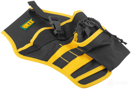 Пояс для инструмента, кобура для шуруповерта, полиэстер, 8 отделений